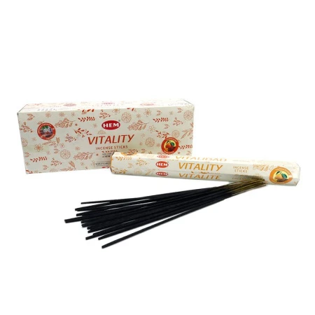 Благовония шестигранник 20 палочек HEM Aromatherapy Vitality Жизнеспособность 186AVi (6)