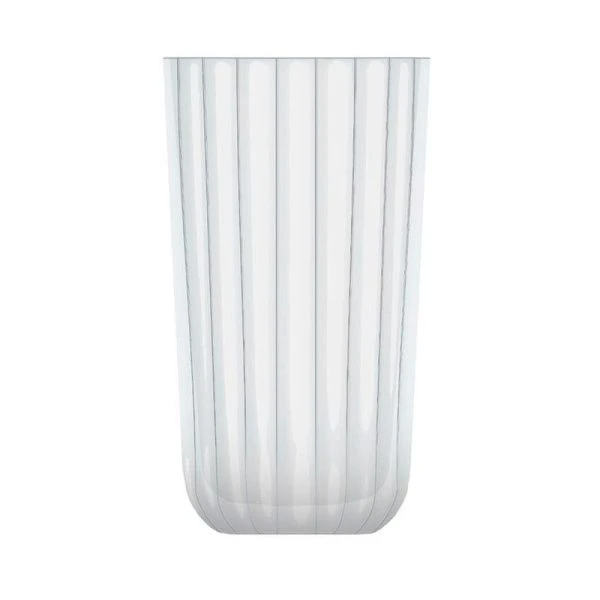 Ваза для цветов h19см d10,5см стекло Магия  (6)