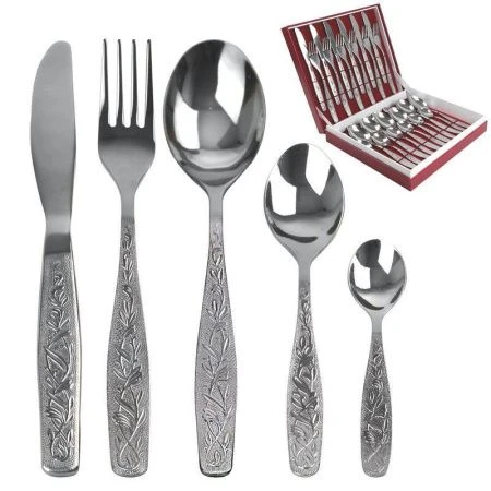 Набор столовых приборов 30пр нерж.сталь УРАЛОЧКА М13 ЭИП д/к н13 7887 (5)