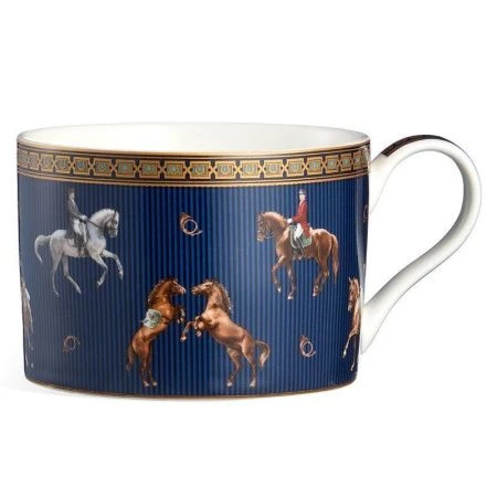 Чайный набор 2пр фарфор Horse club на 1 персону 300мл (36)