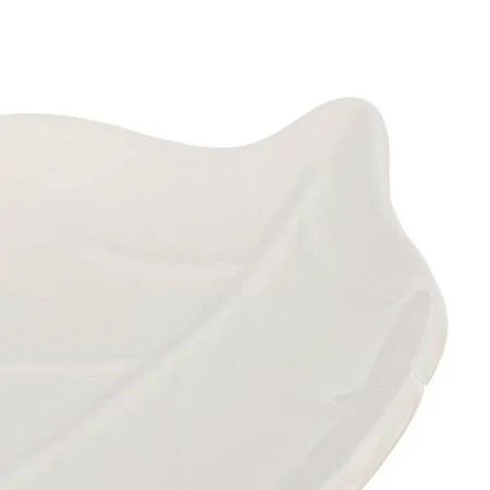 Тарелка обеденная фарфор Native в форме листа 27,7*20,5*2,5 см