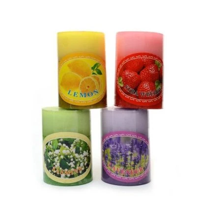 Свеча 5*7,5см парафин цилиндрическая ароматизированная NA516 (72/144)