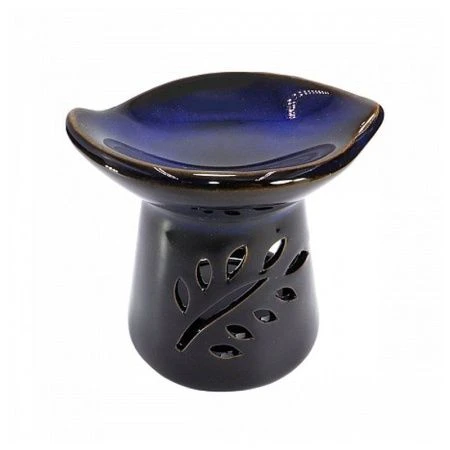 Аромалампа керамика Синяя глазурь 9см BU-04