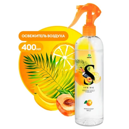 Освежитель воздуха жидкий 400мл SPRING (6)