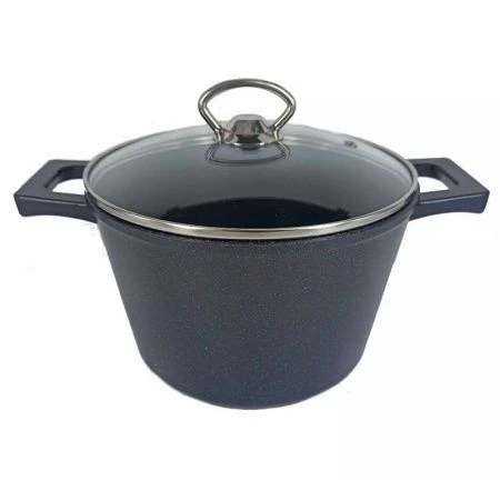 Кастрюля 5л алюминий АП КуХмистер со стекл.крышкой 24см Dariis FKU-5 (4)