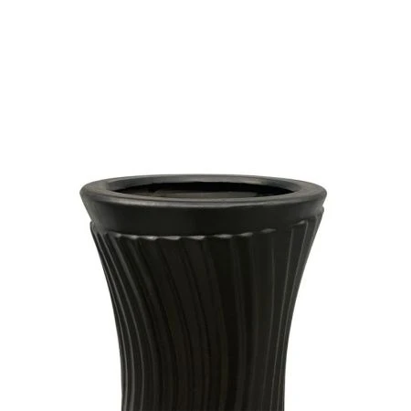 Ваза для сухоцветов 60см керамика черная JC-15993 (8)