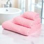 Полотенце махровое 30*50см Лоренцо розовый