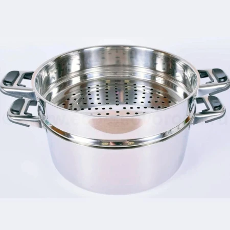 Мантоварка 4-х уровневая 11л d22см нерж.сталь АЛТЫН ТРС индукц.дно KT-224AT (2)