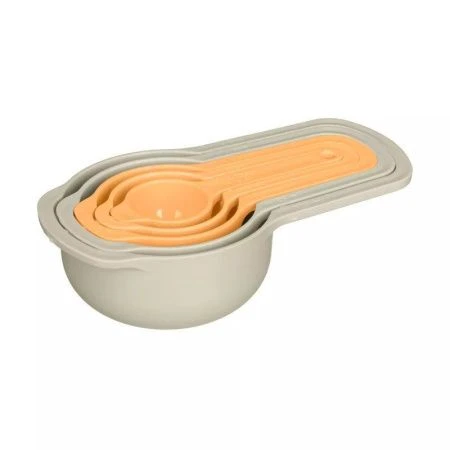 Набор мерных ложек 5шт 7,5/20/50/85/125мл пластик Микс (15)