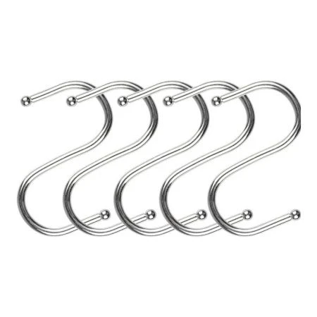 Набор крючков на рейлинг 5шт нерж.сталь FORTUNA PR-03 (36)