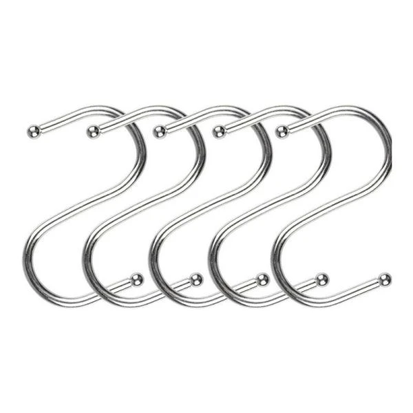 Набор крючков на рейлинг 5шт нерж.сталь FORTUNA PR-03 (36)