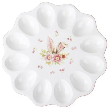 Подставка для яиц (на 12шт) 27,5*27,5*2см керамика Sunday (18)