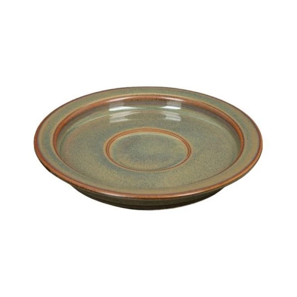 Блюдце 13см фарфор GOURMET COLORE сине-зеленый [LQ-QK15187A-YB001] (6)