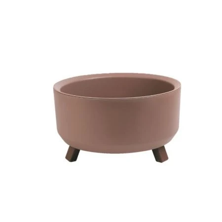 Кашпо 2,25л 12,5*22см пластик ГРАЦИЯ прайм мокачино (12)