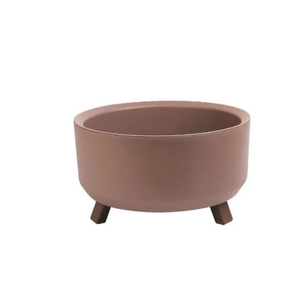 Кашпо 2,25л 12,5*22см пластик ГРАЦИЯ прайм мокачино (12)