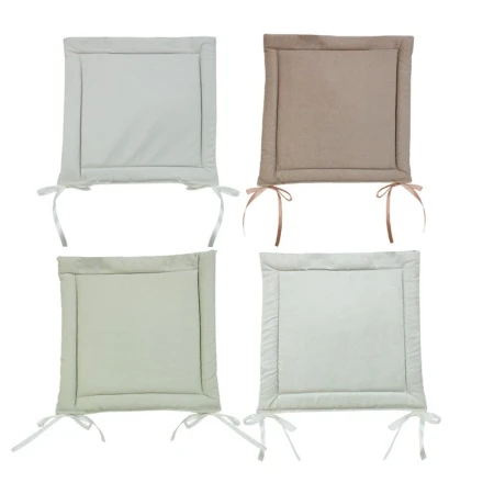 Сидушка на стул (табурет) вельвет 40*40см бежевый