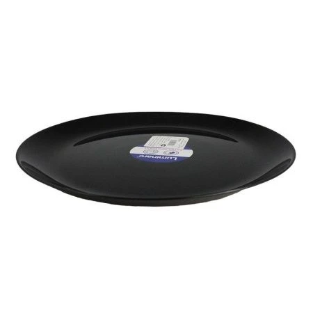 Тарелка мелкая 27см стеклокерамика ДИВАЛИ ЧЕРН обеденная Р0786 (24)