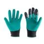 Перчатки полиэстер с латексным покрытием, 
с 4-мя пласт.когтями р-р 9 (L) GG-4 (120)