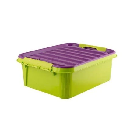 Ящик для игрушек 23л пластик с крышкой FUNNY KIDS (6)