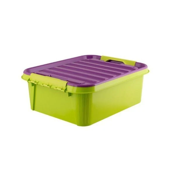 Ящик для игрушек 23л пластик с крышкой FUNNY KIDS (6)