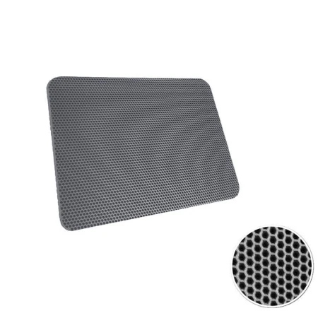 Коврик ячеистый 43*62см ЭВА СОТЫ серый (60)