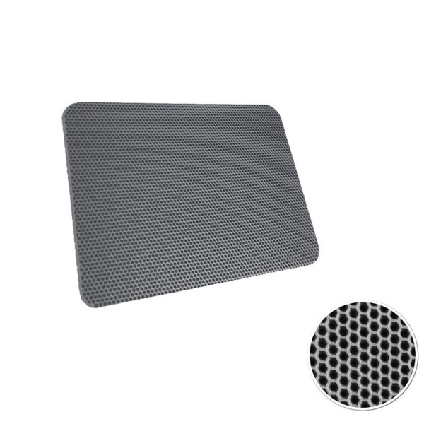 Коврик ячеистый 43*62см ЭВА СОТЫ серый (60)