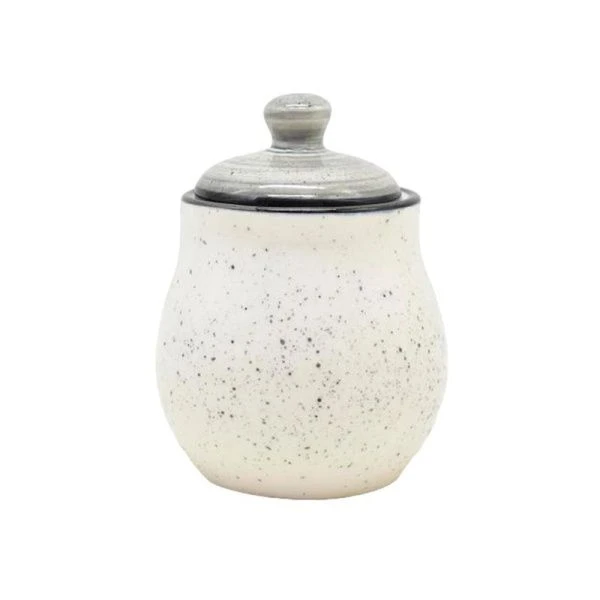 Сахарница 270мл керамика Аэрография ГРАФИТОВЫЙ БРИЗ (48)