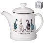 Чайник заварочный 1200мл фарфор FAMILY FARM (12)
