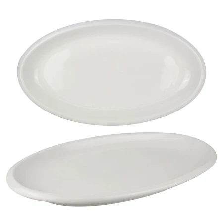 Блюдо 40,5см фарфор БЕЛАЯ ЛИНИЯ овальное XL03/JC-9784 (15)