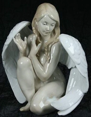 яяяФигурка Ангел хранитель, фарфор (8)