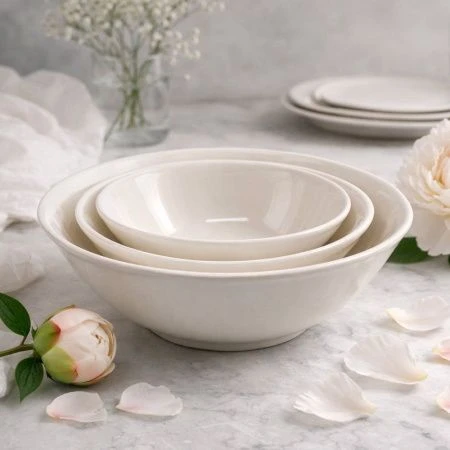 Салатник 400мл 15*5см фарфор 53/55 JC-8182 (12/80)