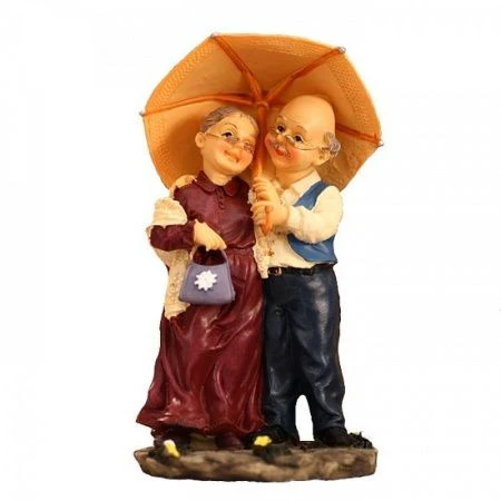 яяяСтатуэтка Старички 10.5*8.6*18см, A85859 'PLA16635 (1-24)