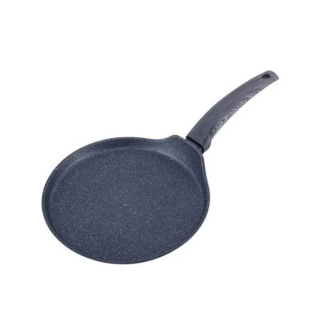 Сковорода блинная 24см алюминий АП мрамор Black marble арт.4126 (6)