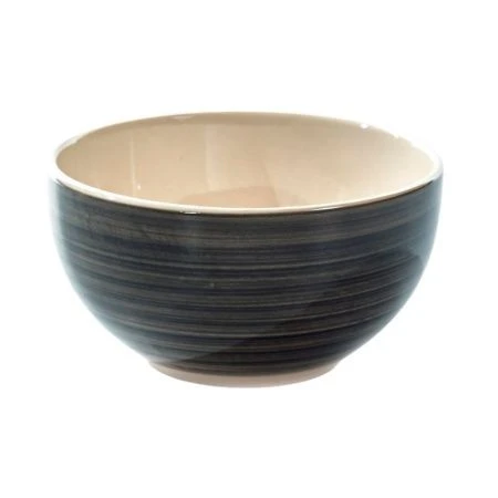 Салатник 590мл 14см керамика Аэрография СЕРЕБРО (6/36)