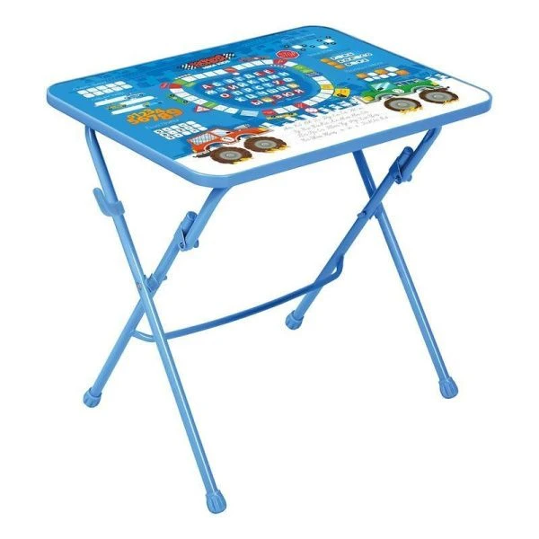 Стол детский складной 60*45*58см влагост.пластик БОЛЬШИЕ ГОНКИ с подставкой д/ног Никки СУ1 (1) Стол детский складной 60*45*58см влагост.пластик БОЛЬШИЕ ГОНКИ с подставкой д/ног Никки СУ1 (1)