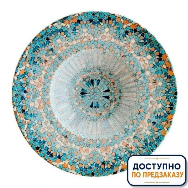 Тарелка глубокая 270мл 24см фарфор МОЗАИК S-MT-LUCMZBNC24CK (12)