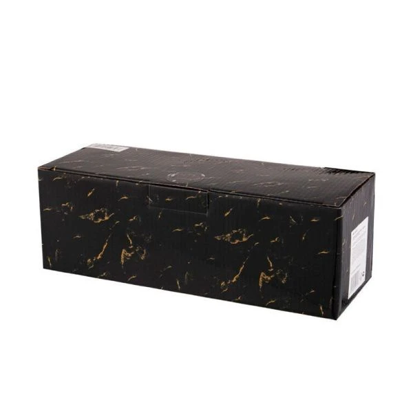 Набор для специй 3пр фарфор FANTASY на дер.подставке черный (12)