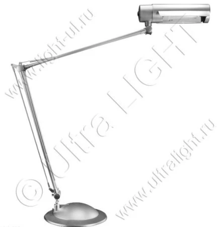 Лампа настольная струбц. 220В20Вт КЛЛ Е27 КТ028А серебро (6)