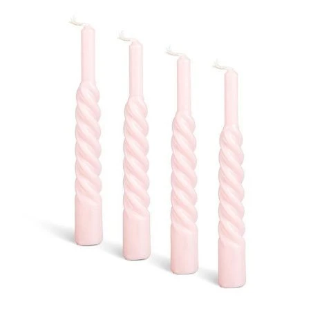 Свеча D26 Н255 античная коническая парафиновая крем-брюле