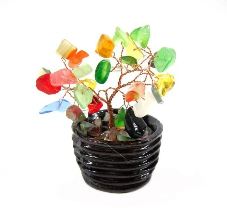 Денежное дерево с камнями 12х9см JC-2229/188 (200)