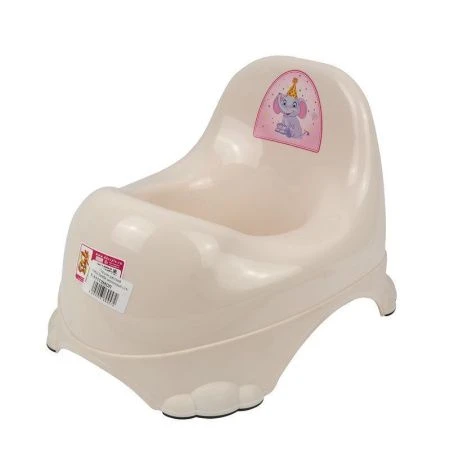 Горшок детский 240*350*230мм пластик НИШ-Бейби молочный (24)
