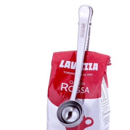 Ложка мерная c зажимом для кофе и чая 20мл нерж.сталь (80)