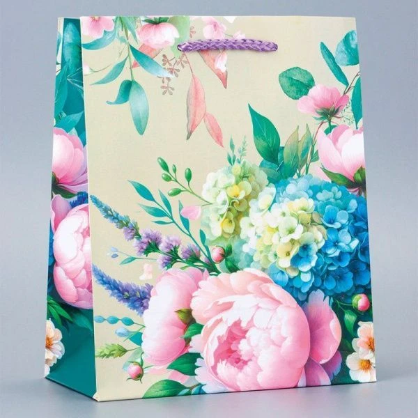 Пакет ламинированный 18*22,3*10см Цветы и Радость (6)