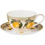 Чайный набор 4пр фарфор ЛИМОНЫ на 2 персоны 300мл (18)