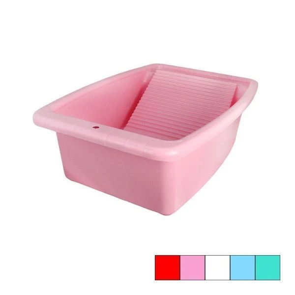 Таз 34л пластик со стиральной доской 750*470*220мм (5) Таз 34л пластик со стиральной доской 750*470*220мм (5)