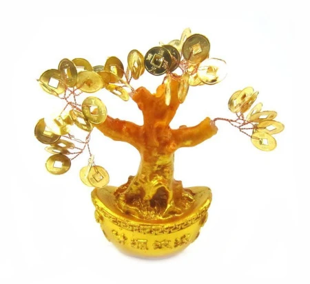 Денежное дерево с монетами полистоун/металл 15*15см JC-2218/12221 (120) Денежное дерево с монетами полистоун/металл 15*15см JC-2218/12221 (120)