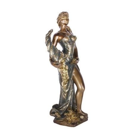 Статуэтка Фортуна-2 мрамор 43см бронза