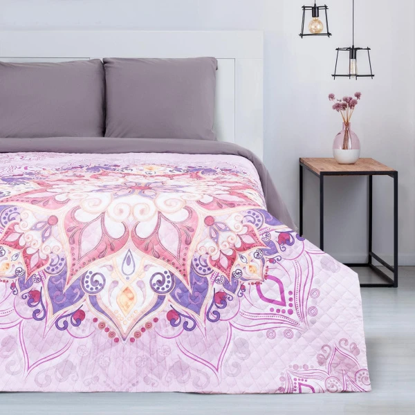 Покрывало 2сп 180*220 микрофибра Этель Mandala 5092829