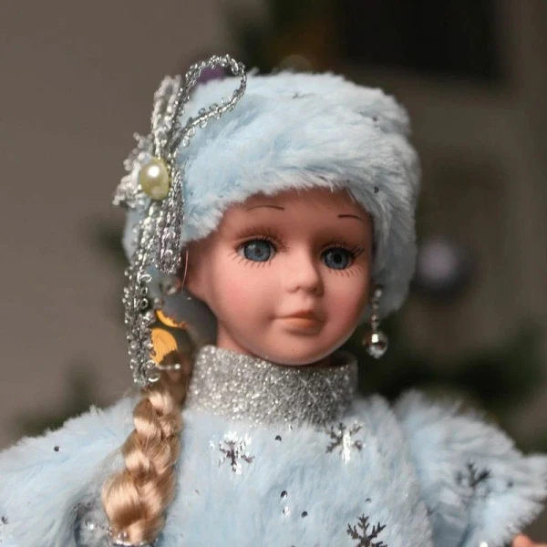 Фигурка новогодняя Снегурочка H40см 23В03/40JC-10374 (36)