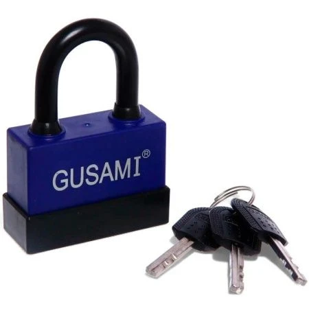 Замок навесной металл с защитой от влаги 55мм с заглушкой Gusami ST-20117 (72)